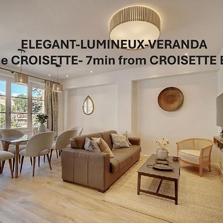 Magnifique 3 Pieces Renove Cannes Centre 'Banane' Avec Veranda ! A2B88 Εξωτερικό φωτογραφία