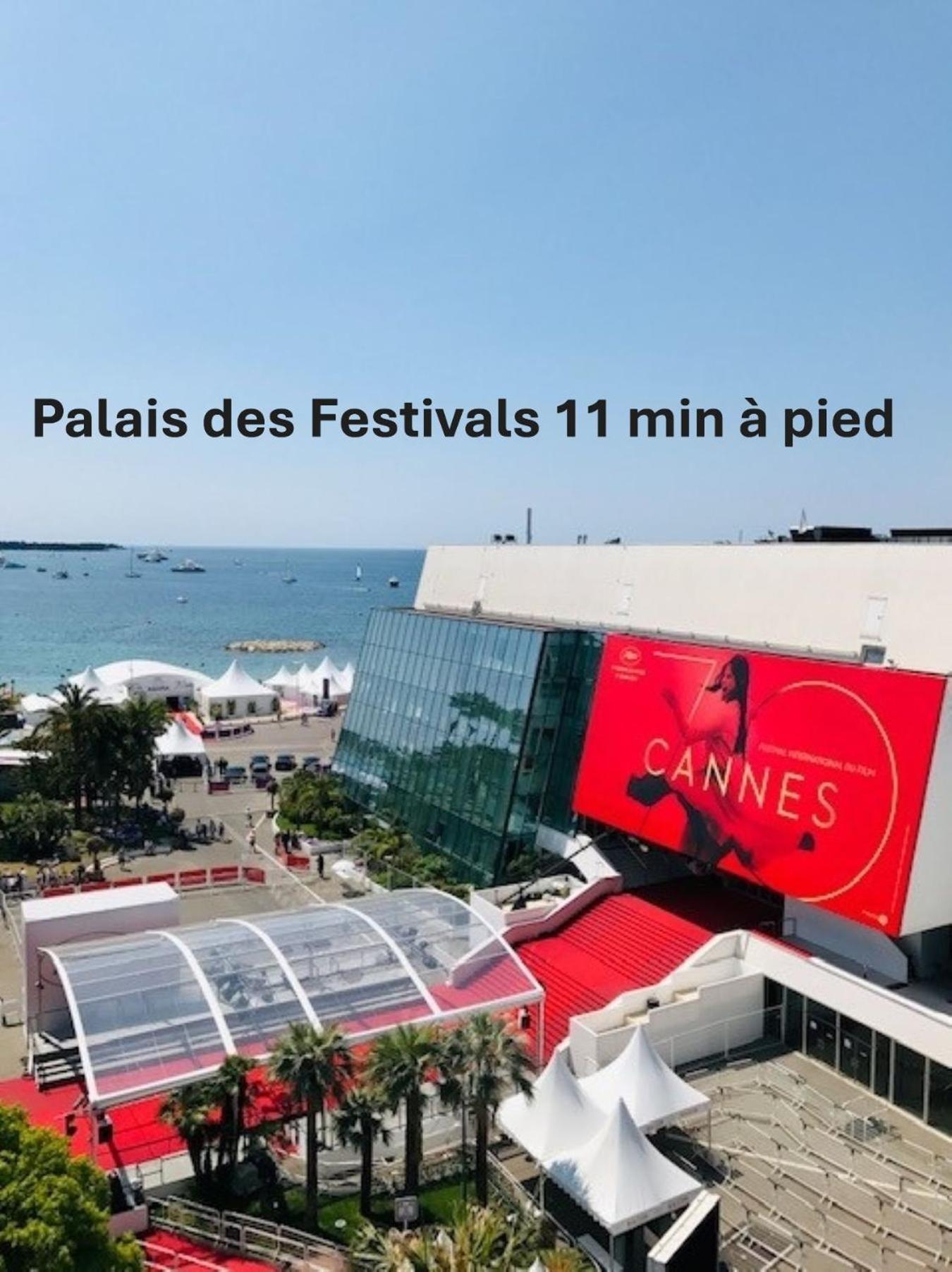 Magnifique 3 Pieces Renove Cannes Centre 'Banane' Avec Veranda ! A2B88 Εξωτερικό φωτογραφία